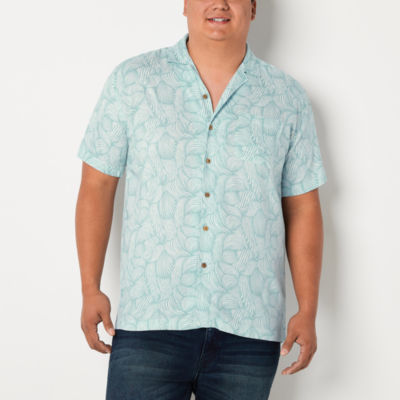 St. John's Bay Mens Short Sleeve Swim Shirt - JCPenney