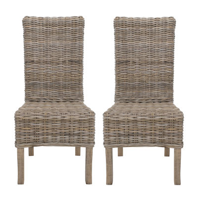 Bay isle discount home rattan chair