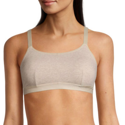 Ambrielle Organic Cotton Unlined Wirefree Comfort Bra - JCPenney