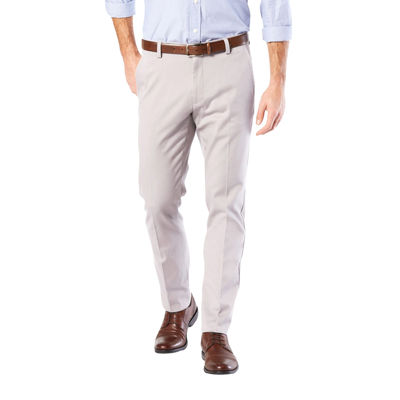 Easy Khaki With Mens Slim Fit Flat Pant - JCPenney