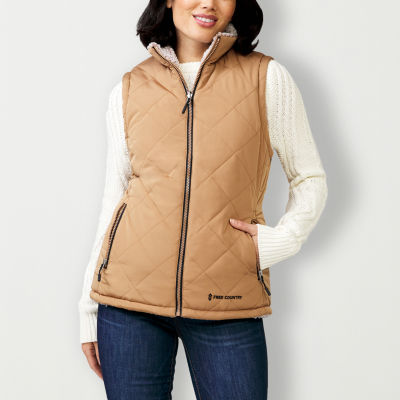 Free Country Womens Reversible Fleece Vest JCPenney