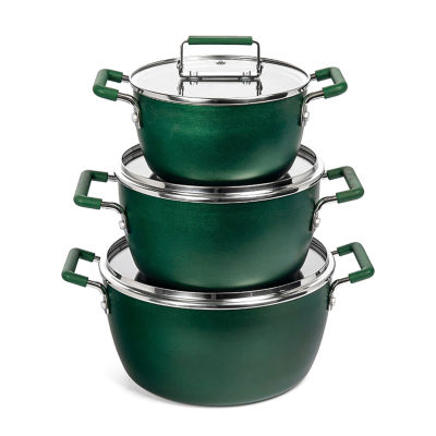 Granitestone Emerald 10-pc. Nonstick Pots and Pans Cookware Set, Color:  Emerald - JCPenney