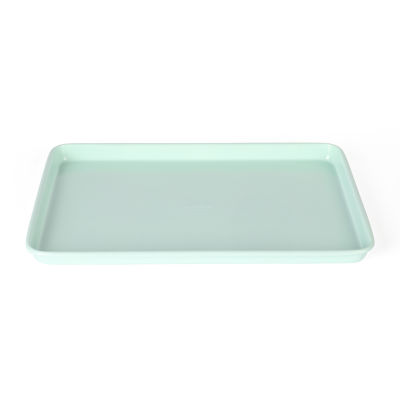 Martha Stewart 2-Piece White Stoneware Square and Rectangle Baker Bakeware Set