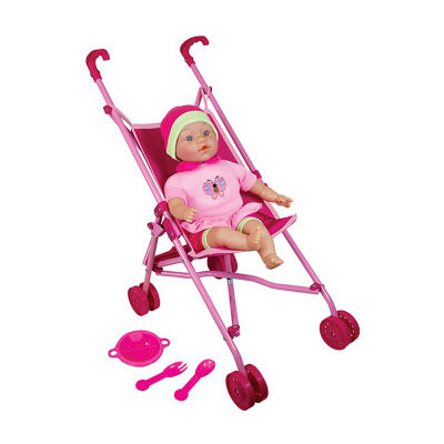 Lissi Doll Umbrella Stroller Set With Baby Doll Baby Play JCPenney