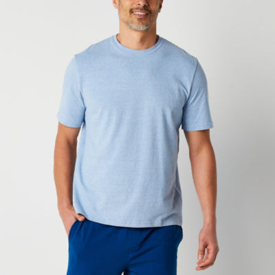 Stafford Super Soft Mens Short Sleeve Crew Neck Pajama Top - JCPenney