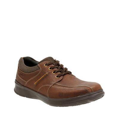 paz Alegre Sui Clarks® Cotrell Walk Mens Leather Lace-Up Shoes-JCPenney, Color: Tobacco