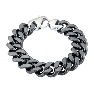 Black ceramic deals bracelet mens