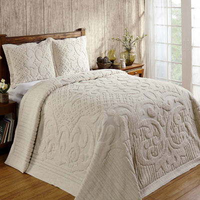 Chenille bedspread deals king