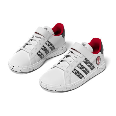 Zapatilla adidas Grand Court x Marvel Spider-Man (Niños) - Blanco adidas