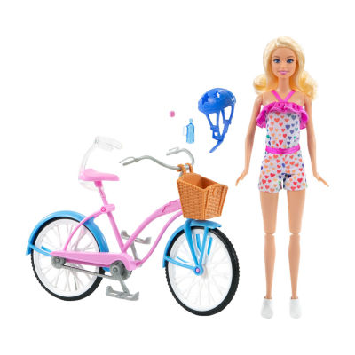 Barbie doll best sale and bike