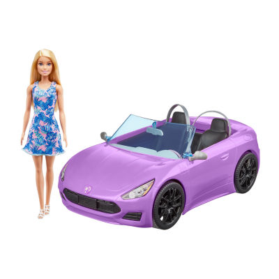 Barbie doll hot sale in car