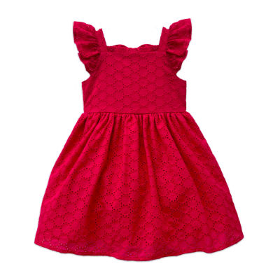Robe Fille Blueberi Boulevard - Taille 5 - Manches Volantes - Coton - Multi-Couleurs