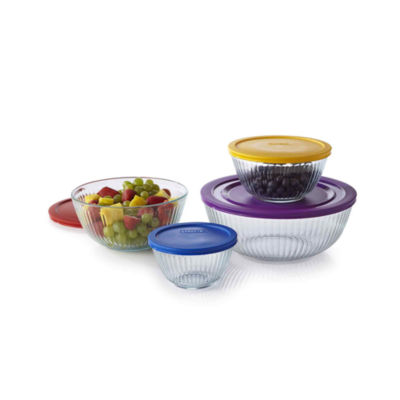 Anchor 4-pc. Glass Mixing Bowl Set, Color: Clear - JCPenney