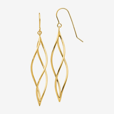 14K Gold Teardrop Earrings - JCPenney