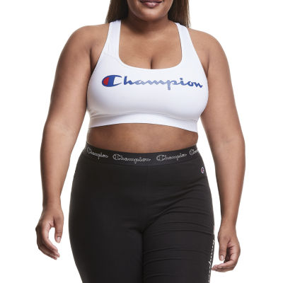 Champion Women's Plus Size Wired Racerback Sports Bra, Moisture