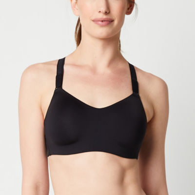 Xersion Medium Support Zip Front Seamless Sports Bra - JCPenney