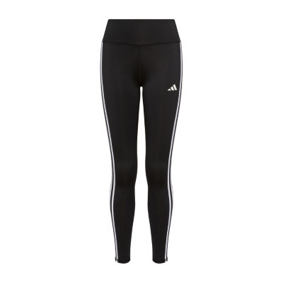 adidas Womens Mid Rise Full Length Leggings, Color: Blk - JCPenney