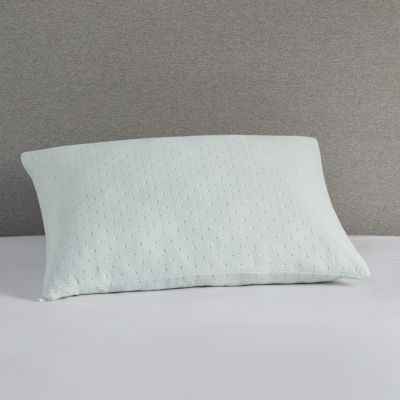 Sleep Philosophy Standard Knee Memory Foam Pillow-JCPenney, Color: White