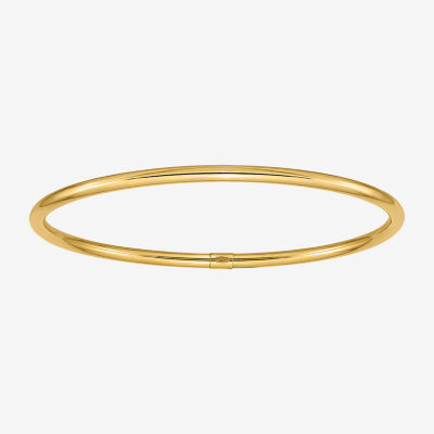 14K White Gold Bangle Bracelet - JCPenney