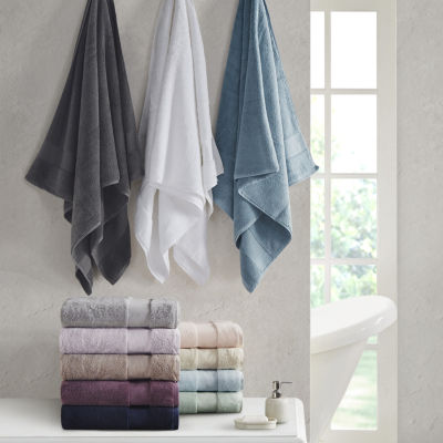 Madison Park Signature Turkish Oversized Cotton Solid 6-pc. Solid Bath  Towel Set