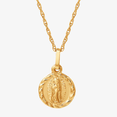 Our Lady Of Guadalupe Nuestra Se Ora De Guadalupe Girls 14K Gold