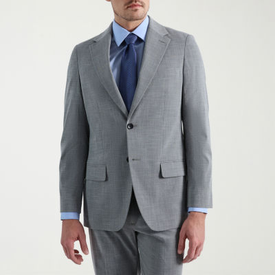Modern Suit Coat With Stretch Haggar Men's J.M Premium Slim Fit Suit Jacket   Modern & Comfortable Men's Suit Jacket