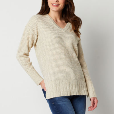 Jcpenney v 2025 neck sweater