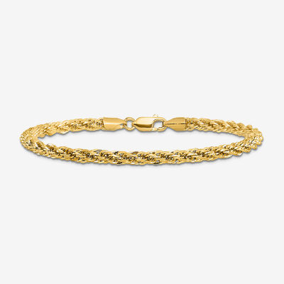 Buy 18 K Gold Filled Rope Bracelet Gold Chain Bracelet Rope Online