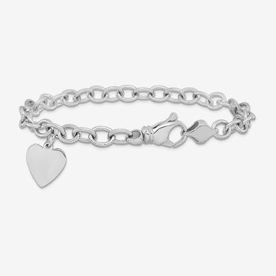 Heart pull hot sale chain bracelet