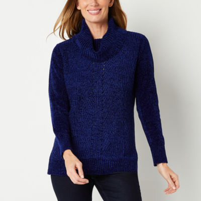 Jcpenney cowl neck on sale sweater