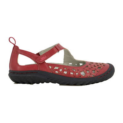 Red jambu hot sale shoes