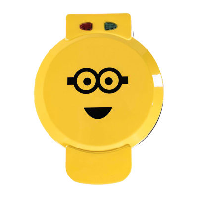 Bella Printed Mini Waffle Maker - Yellow Smiley - Yellow Smiley