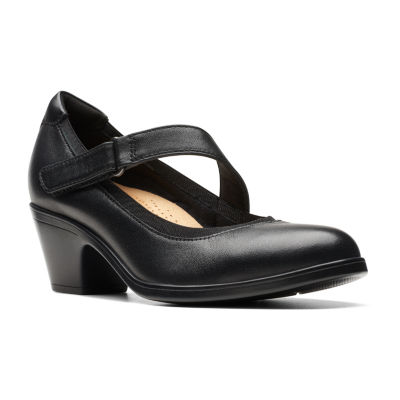 Clarks Womens Emily Mabel Mary Jane Shoes, Color: Black Clarks Womens Emily Mabel Mary Jane Shoes, Color: Black