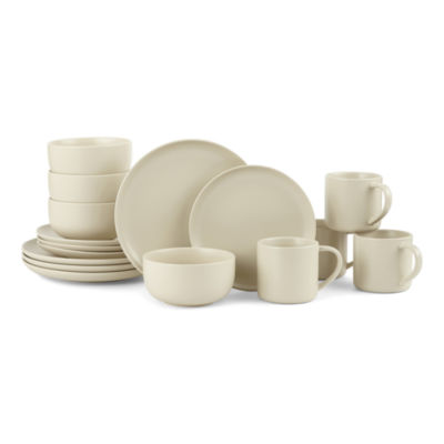Loom + Forge Ren 16-pc. Stoneware Dinnerware Set - JCPenney