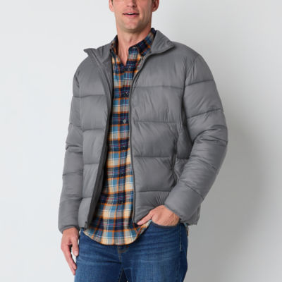 St. John's Bay Mens Water Resistant Midweight Puffer Jacket