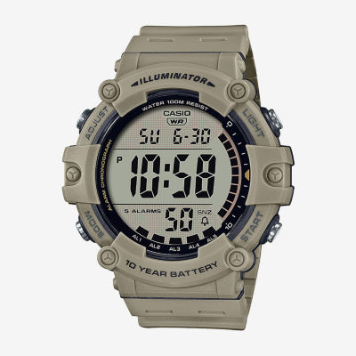 White casio illuminator outlet watch