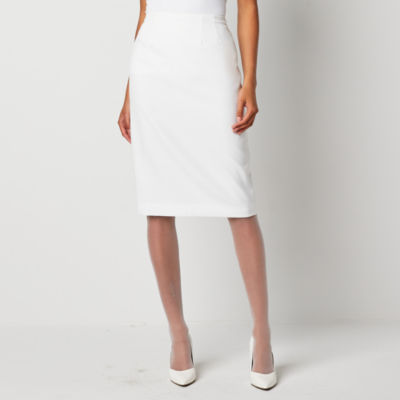 White store pencil skirt