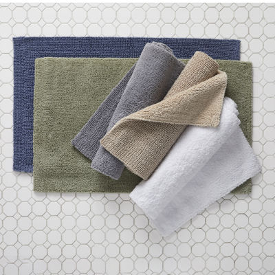 Puro Organic Cotton Reversible Bath Rug Collection