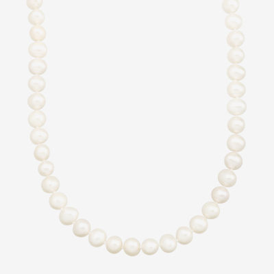 Sofia Pearl Chain Necklace - Dorado Gems