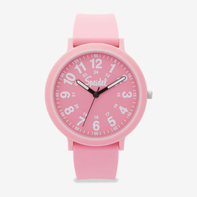 Speidel Color Pop Unisex Adult Pink Strap Watch 60910001  display picture 2