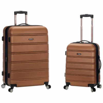 Rockland melbourne 2 piece luggage sales set