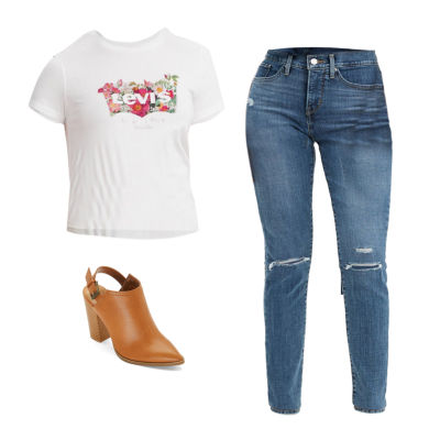 levis 311 white
