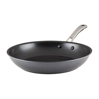 Rachael Ray Cook + Create Nonstick Frying Pan/Skillet, 8.5 Inch, Gray