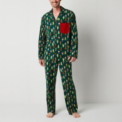 Mens green christmas discount pajamas