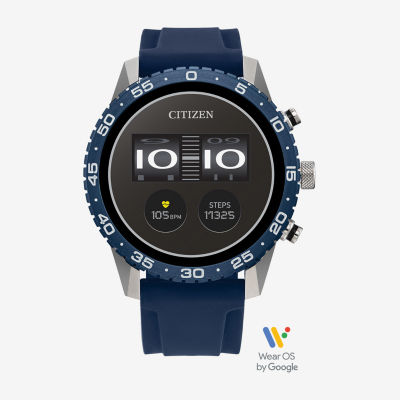 Citizen Series 2 - Wear Os Unisex Adult Blue Smart Watch Mx1018