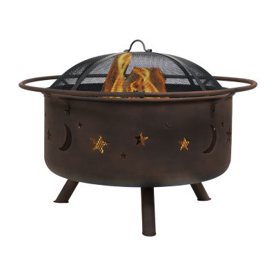 Weather Resistant Fire Pit, Color: Black - Jcpenney