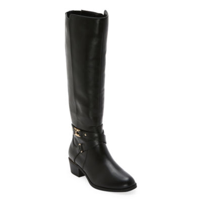 Liz claiborne trevi riding boots best sale