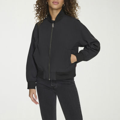 ★GAYEON LEE★ JEN Reversible Bomber Jacket Jet Black JEN Reversible Bomber Jacket - Jet Black - GAYEON LEE