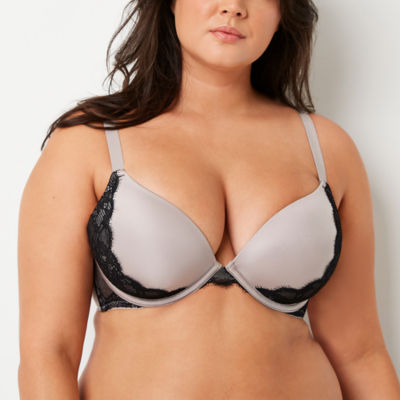 Ambrielle Strapless Multiway Full Figure Push Up Bra
