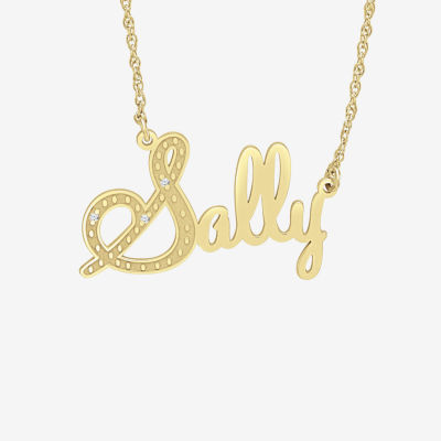 Jcpenney on sale nameplate necklace